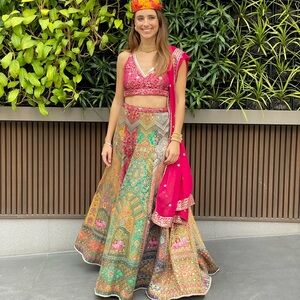Indian Wedding Dress - Lehenga Choli